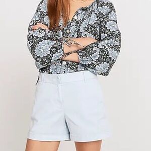 J crew 4” stretch chino shorts gentle sea blue